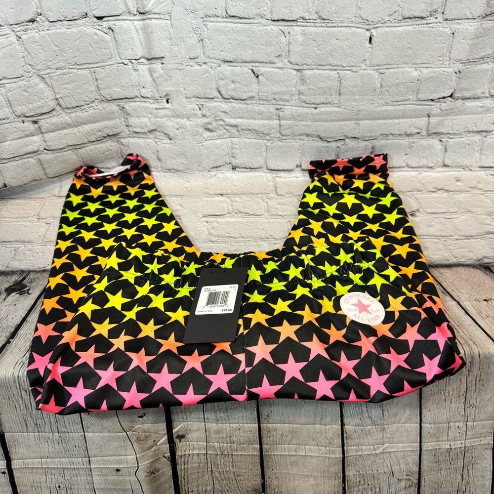 Converse Girl's Star Pattern Athletic Leggings